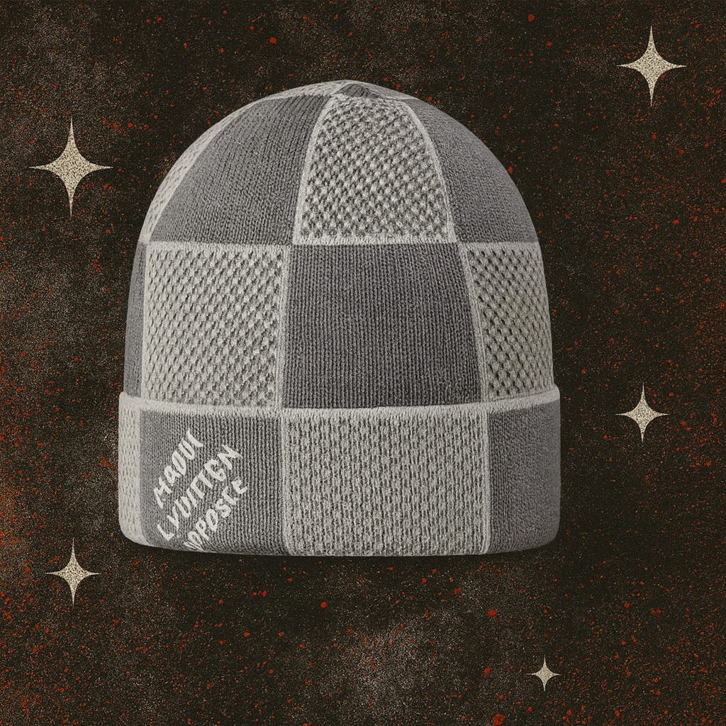 LV BEANIE- GREY