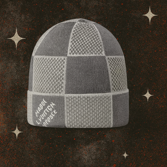 LV BEANIE- GREY