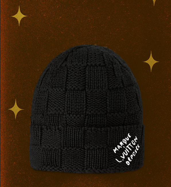 L᯽ BEANIE - BLACK